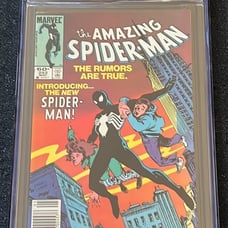 Amazing Spider-Man #252 First Black Suit in Series CGC 8.5