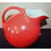 Vintage Hall Pitcher Red Hall Pitcher