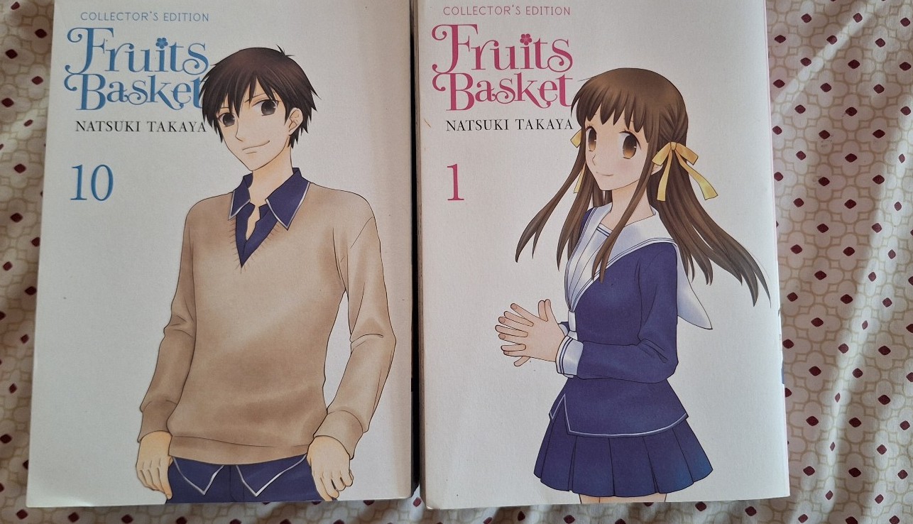 fruits basket manga collector's edition 1 and 10
