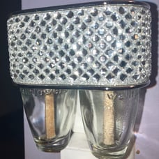 Scent Switching Wallflower Duo Nightlight Plug Bath & Body Works rhinestone