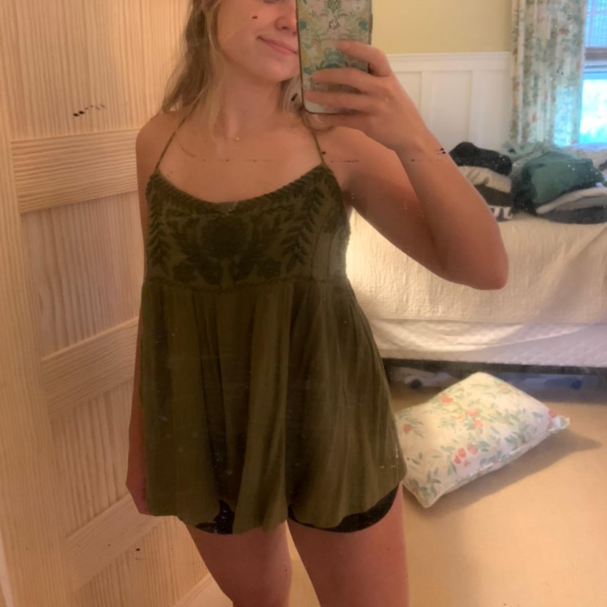 Flowy Tank Top Embroidered B - Free People