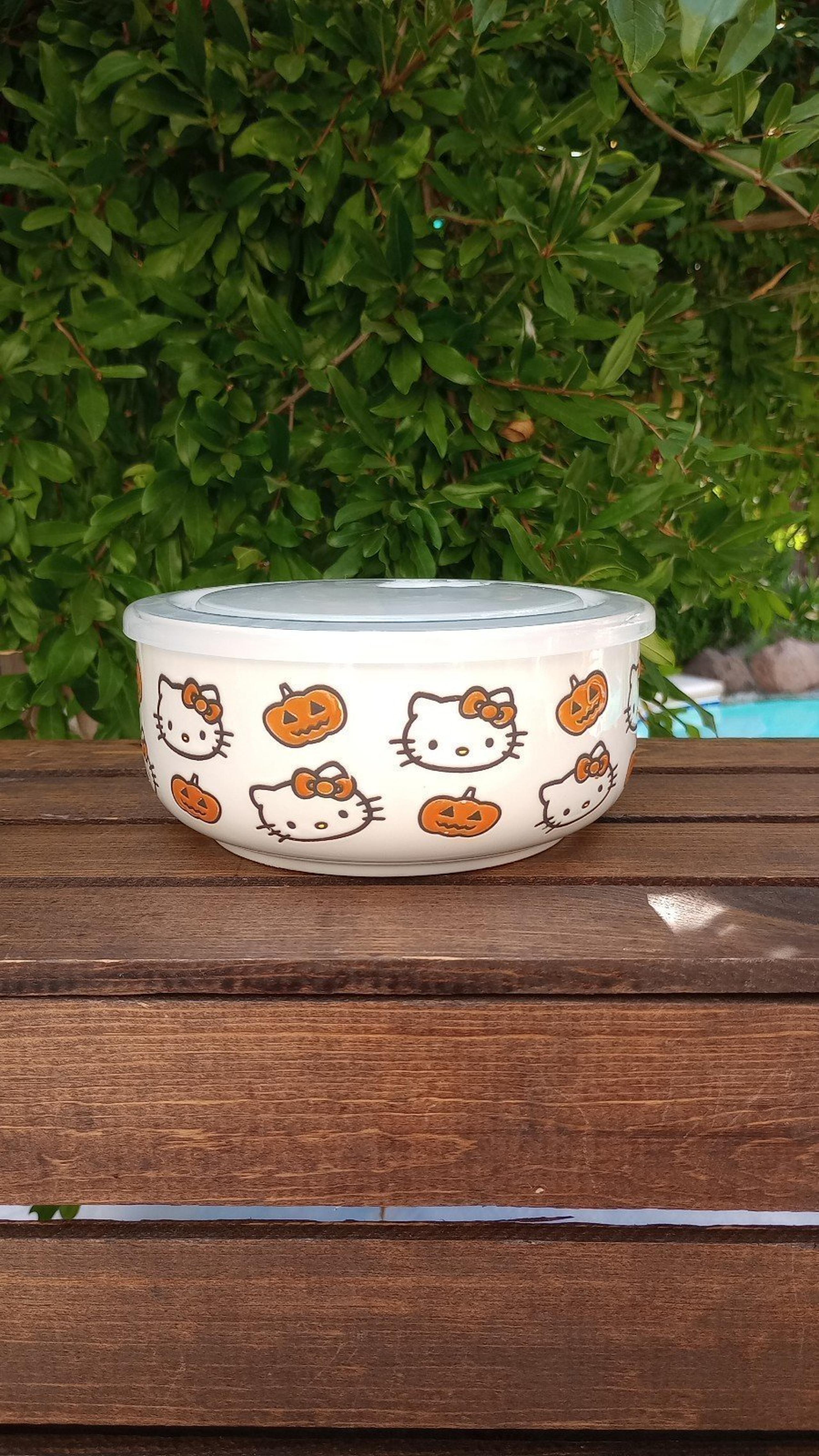 Hello Kitty Halloween Covered Ceramic Bowl