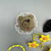Vintage 1980s Girls Hair Clips Huge lot Flowers Words Scissors Bags Etc