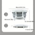 1pc Portable Folding Foot Bath Basin - Telescopic, Travel-Friendly, and Durable