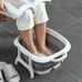1pc Portable Folding Foot Bath Basin - Telescopic, Travel-Friendly, and Durable