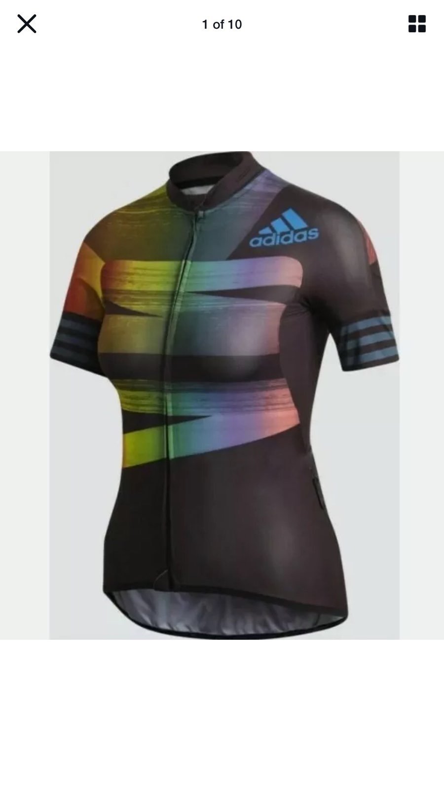 Adidas Adistar Pride Cycling Biking Top