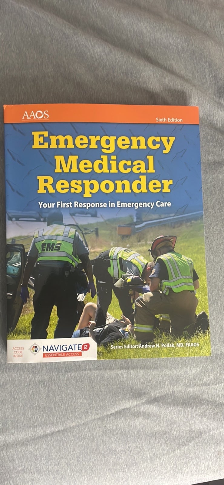 Emergency medical responder textbook