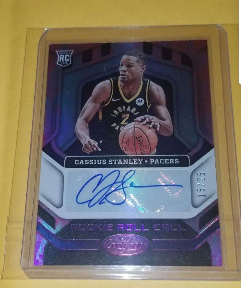 CASSIUS STANLEY 2020-21 PANINI CERTIFIED