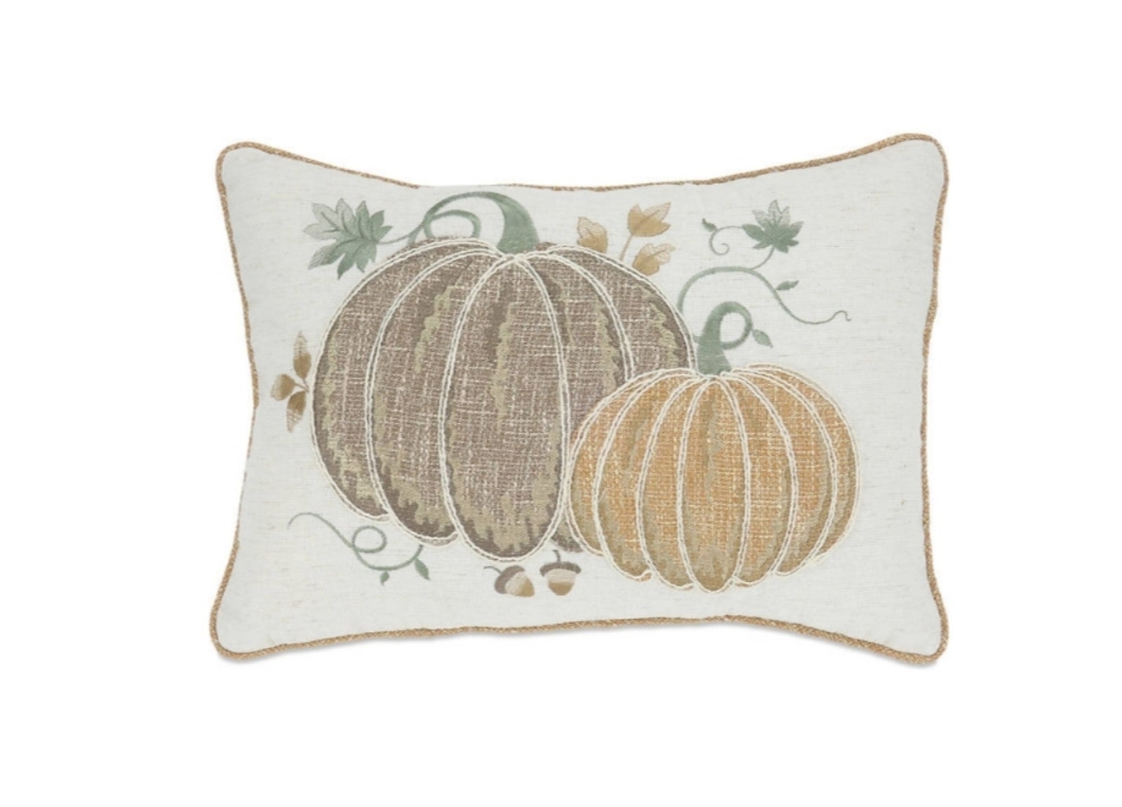 Natural Pumpkin Throw Pillow