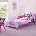 Minnie Mouse Wood & Metal Toddler Bed by Delta Children, Pink