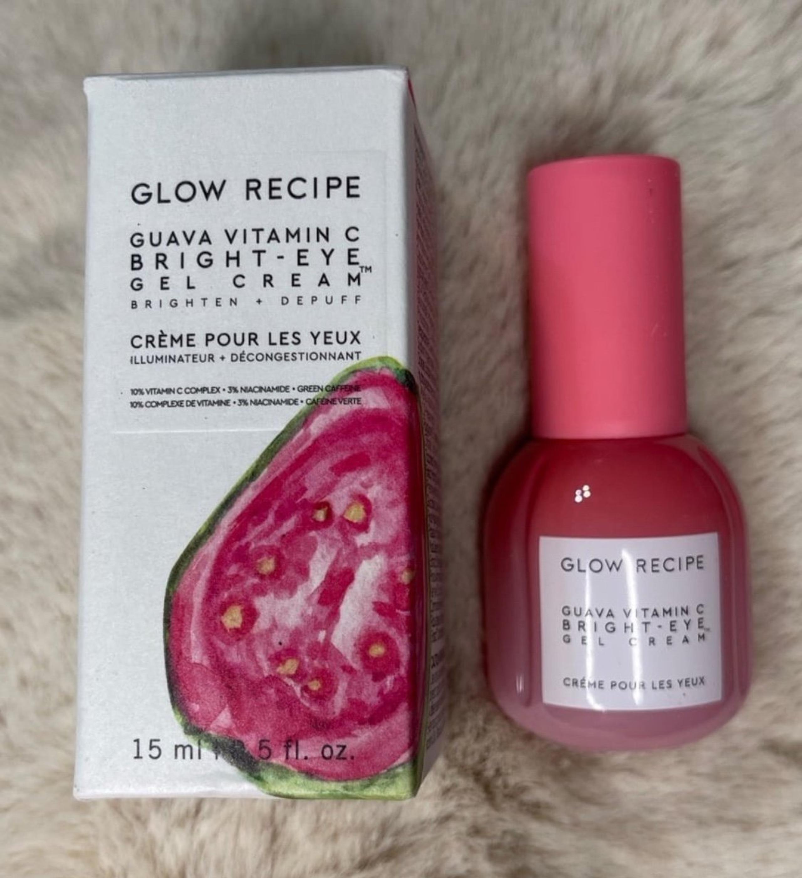 Glow Recipe Guava Vitamin C Bright-Eye Gel Cream