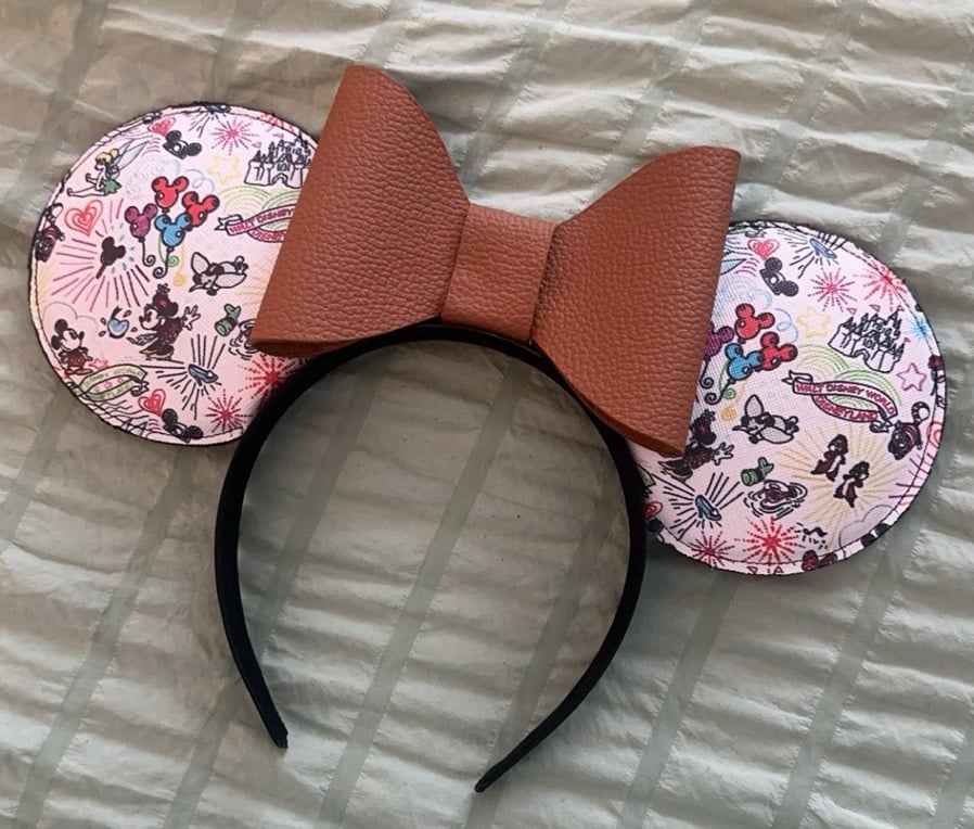 Disney Minnie Mouse handmade ears