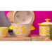 New Temp-tations by Tara Mini Quick Cookers, Set-of-3 Old World Yellow With Lids