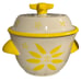 New Temp-tations by Tara Mini Quick Cookers, Set-of-3 Old World Yellow With Lids
