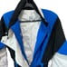 NILS Ski Suit Women 10 Blue White Full Body Gorpcore Winter Outdoor 90s Vintage