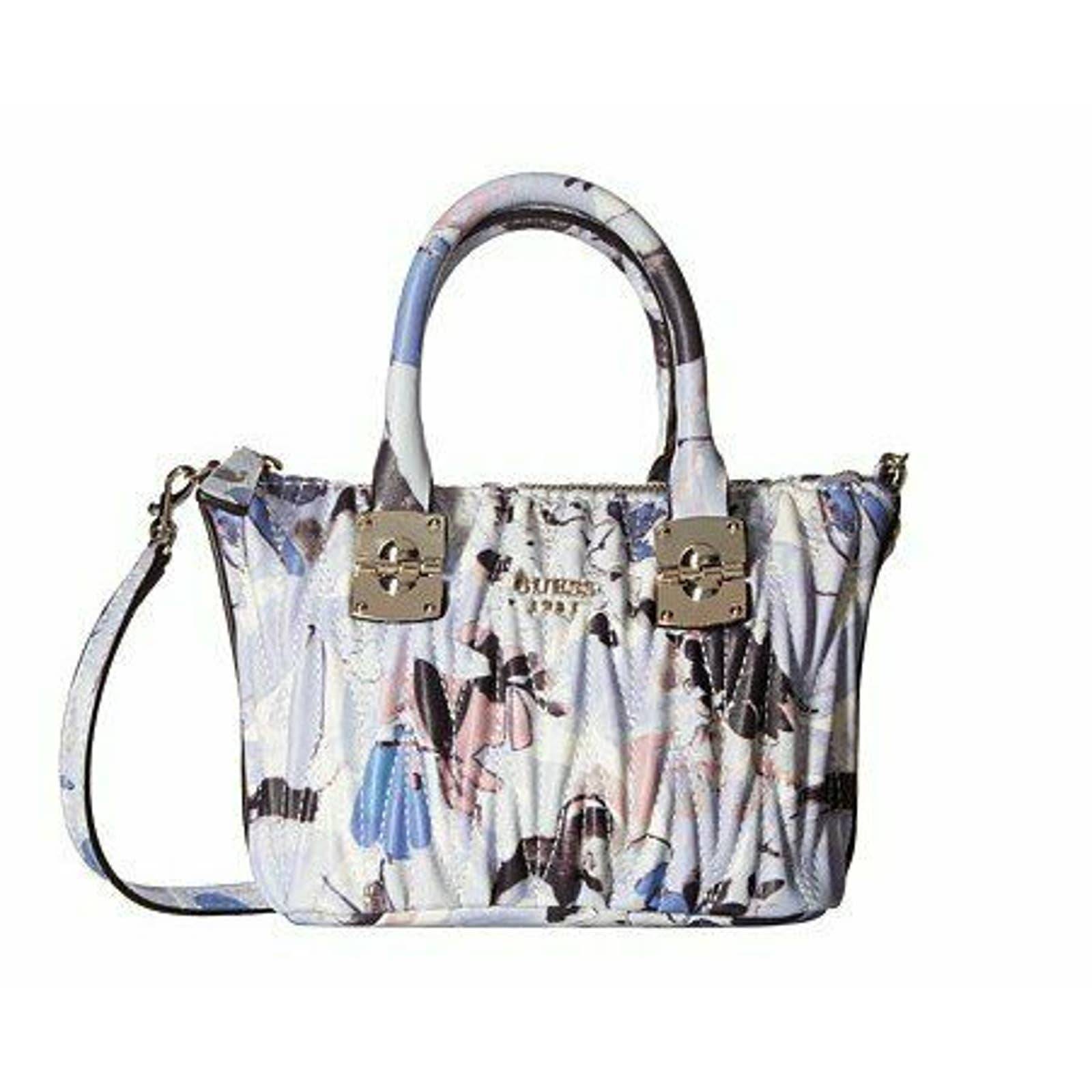 GUESS KEEGAN Petite Satchel, Handbag