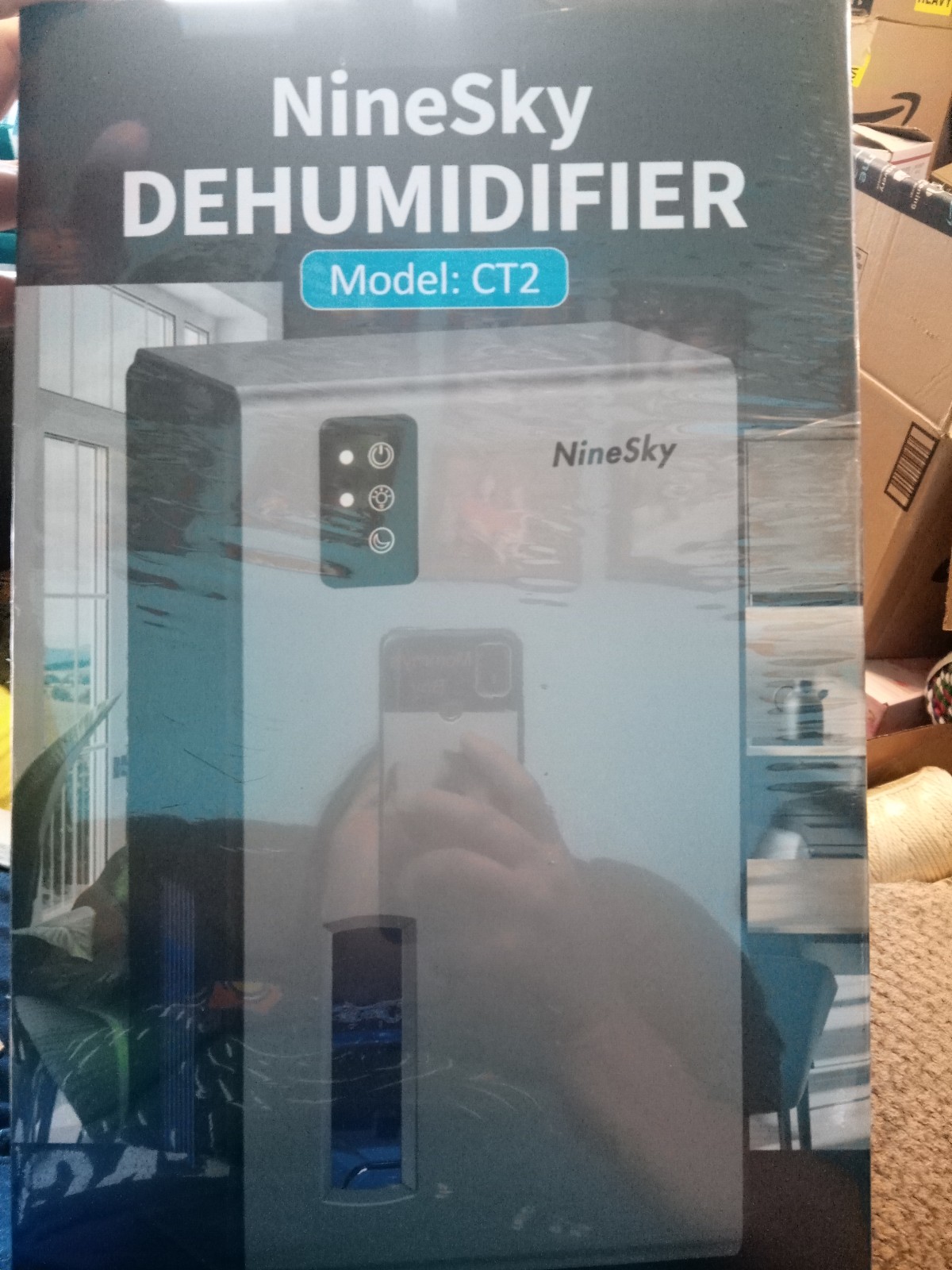 Nine sky dehumidifier for home 95 oz water tank