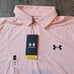 Under Armour Men's UA Playoff 3.0 printed size Small Polo New With Tags
