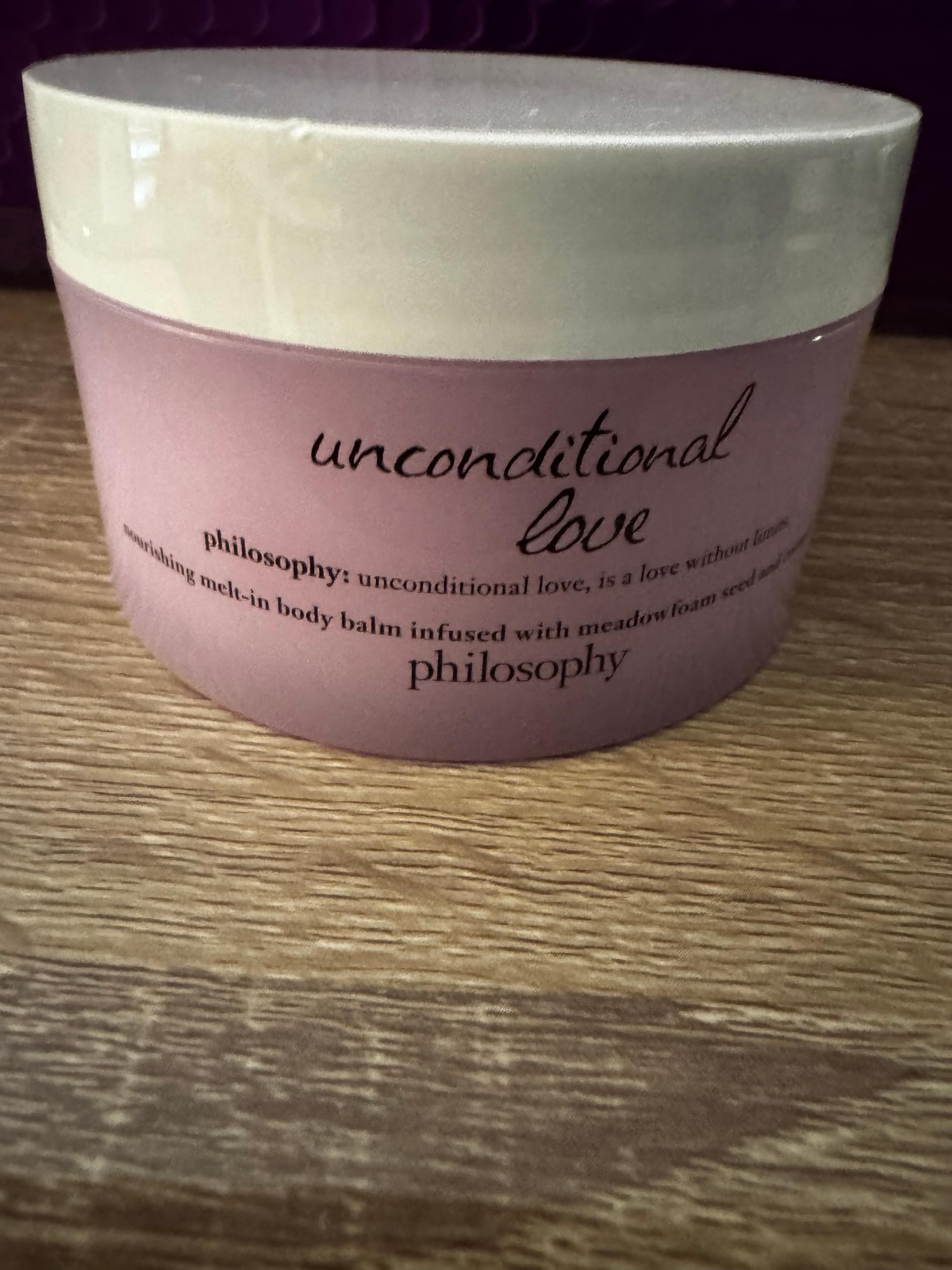 Philosophy Unconditional Love Body Balm 6 Oz