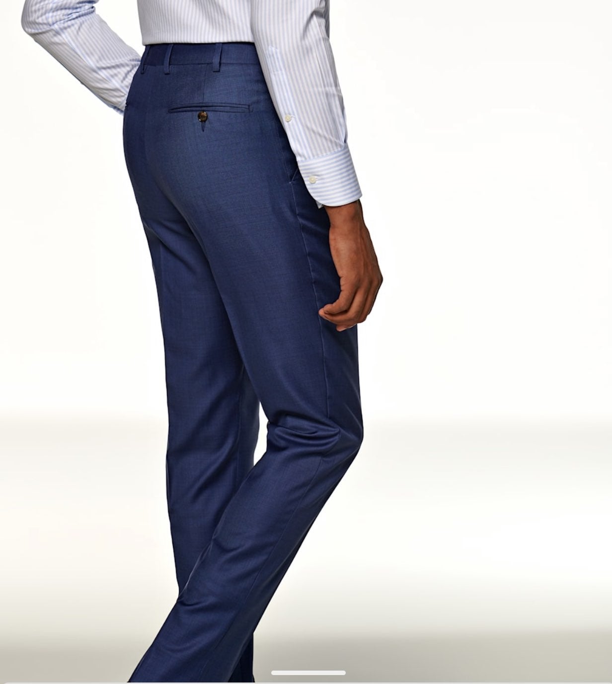 Suitsupply Mid Blue Brescia Pants Size 38