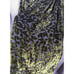 Vintage Fairycore Green Leaf Double Sided Velvet Burnout Scarf