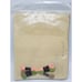 Tobin Stamped Embroidery Napkins x4 FRAGRANCE Style #2600/22 Permanent Press NOS