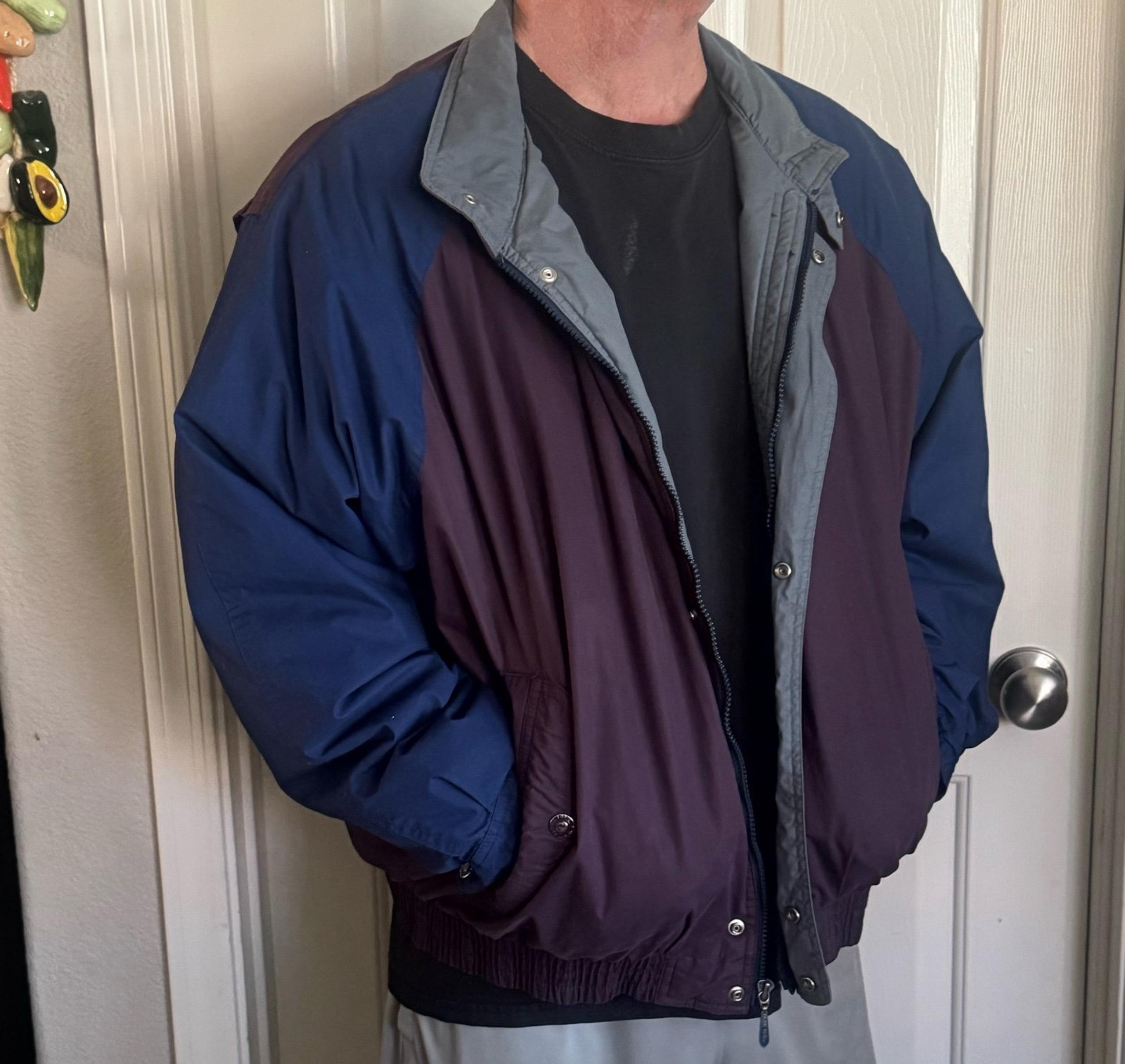 Vintage Pacific Trail Men’s Jacket Zip Out Insulated Liner Size Large