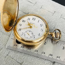 Pocket Watch gold filled Waltham