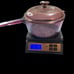 Corning Visions 2.5L Cranberry Glass Pan & Lid Non Stick Vintage Pyrex Cookware