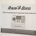 Rain Bird Indoor Irrigation Timer Simple Set 4 Zone Model SST 400IN