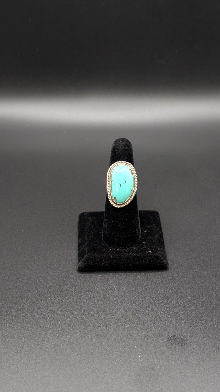 Vintage Turquoise Sterling Silver Ring