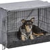 New World Double Door Dog Crate Kit 36 w/ Crate, Bed and Cover