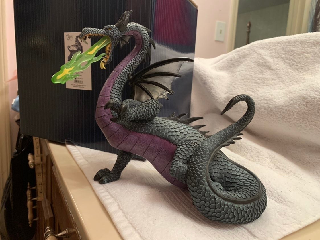 Disney Maleficent As Dragon Figurine By Enesco in original box