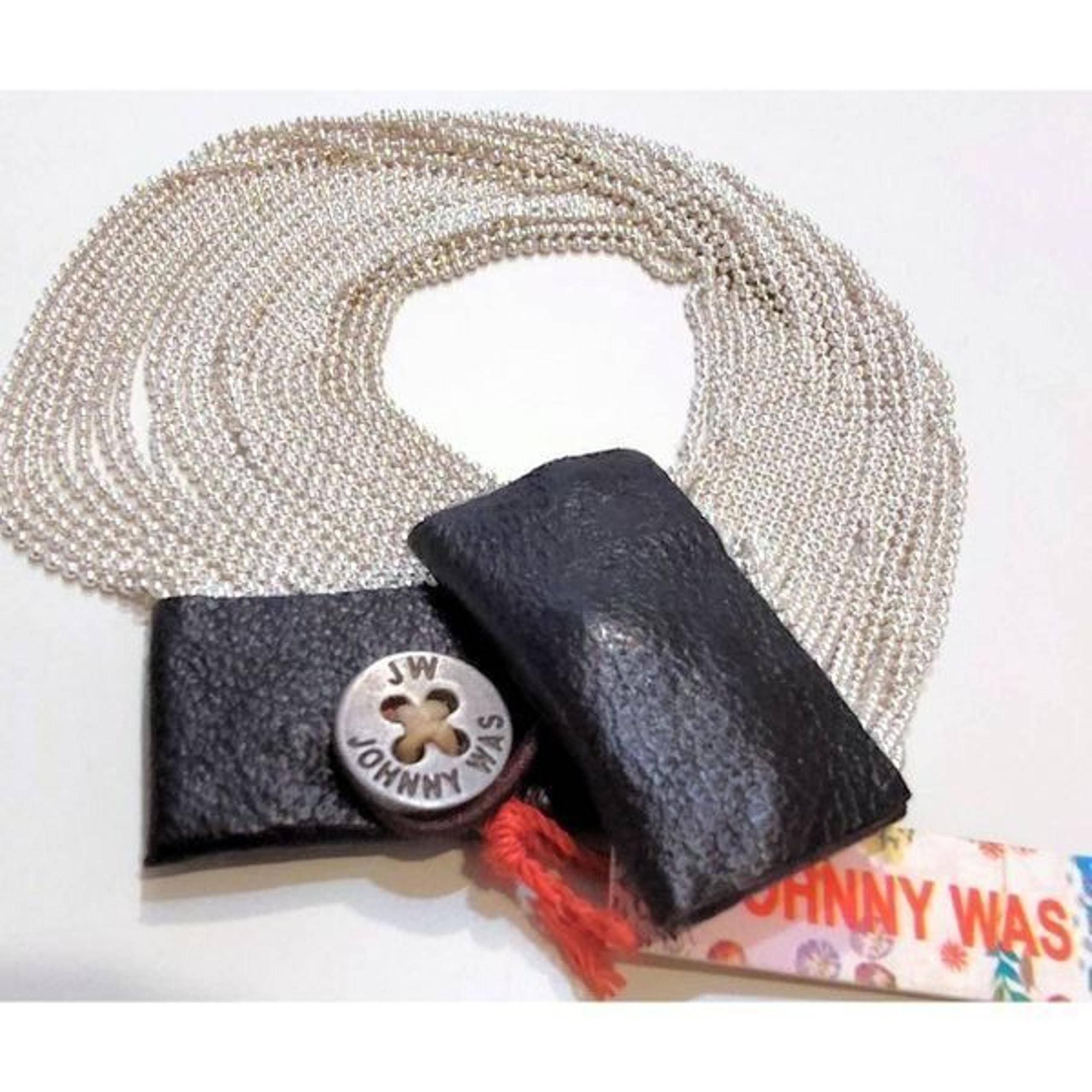 Johnny Was Hippie Collection 925 Silver One Size Chain Bracelet