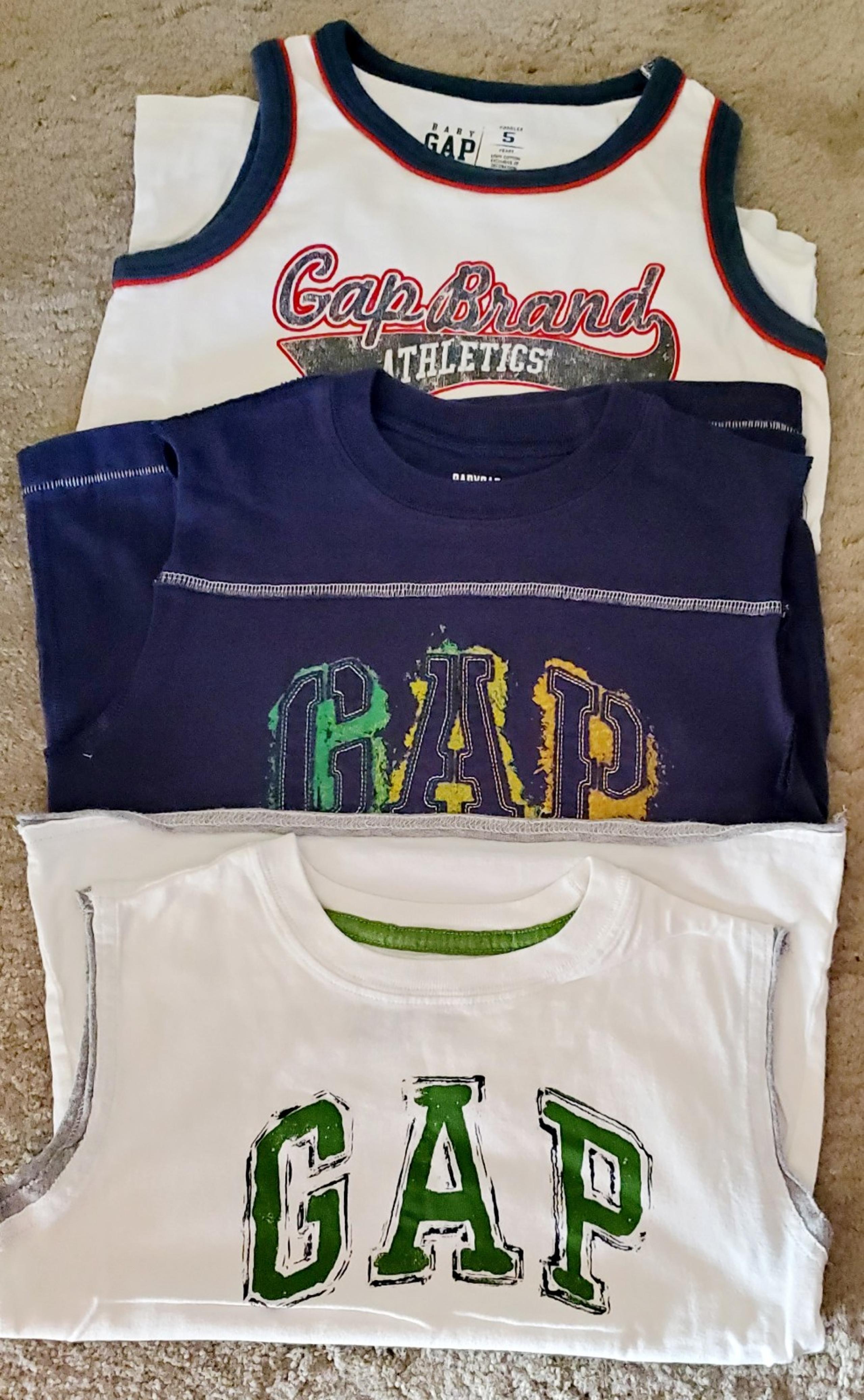 Lot 3 Gap Boys Sleeveless, Tanks