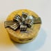1990 Estee Lauder Golden Hatbox Solid Perfume Compact