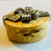1990 Estee Lauder Golden Hatbox Solid Perfume Compact