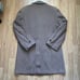 Vintage Adams Row Mens Wool Blend Trench Coat Overcoat Size 42L Single Breasted