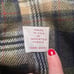 Vintage Adams Row Mens Wool Blend Trench Coat Overcoat Size 42L Single Breasted