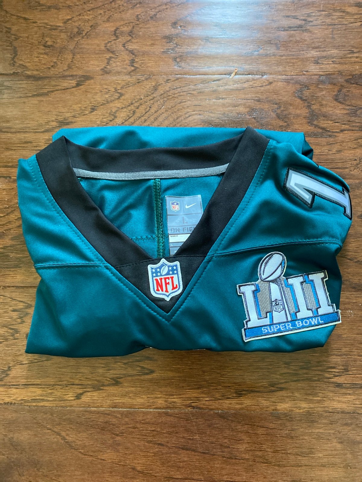 Nike Eagles Wentz Jersey Large