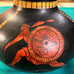 Vintage (20th Century) Greco Art Maiolica Jug Vase from Deruta, Italy