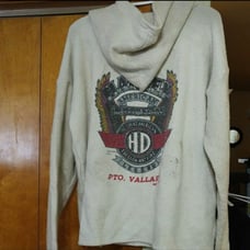 Vintage 90s Harley Davidson Baja Hoodie