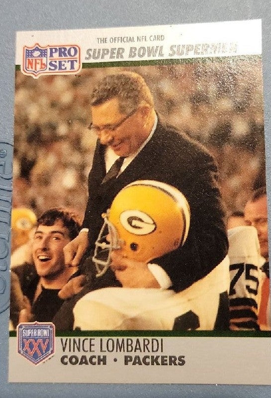 Vince Lombardi RARE tribute card