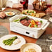 Dr.HOWS Doran Doran 3 in 1 Electric Skillet, Combo Multi Cooker, Rectangle Hot