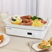 Dr.HOWS Doran Doran 3 in 1 Electric Skillet, Combo Multi Cooker, Rectangle Hot