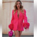 Bloggers Fav!!! NWT ZARA Straight Cut Feather Blazer
