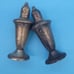 Vintage Set of Sterling Silver Weighted Salt & Pepper Shakers Duchin Creation