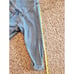 ACID WASHED Y2K Denim Jacket Eddie Bauer Men XXL Cotton Dungaree 4 Pocket HEAVY