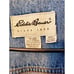 ACID WASHED Y2K Denim Jacket Eddie Bauer Men XXL Cotton Dungaree 4 Pocket HEAVY