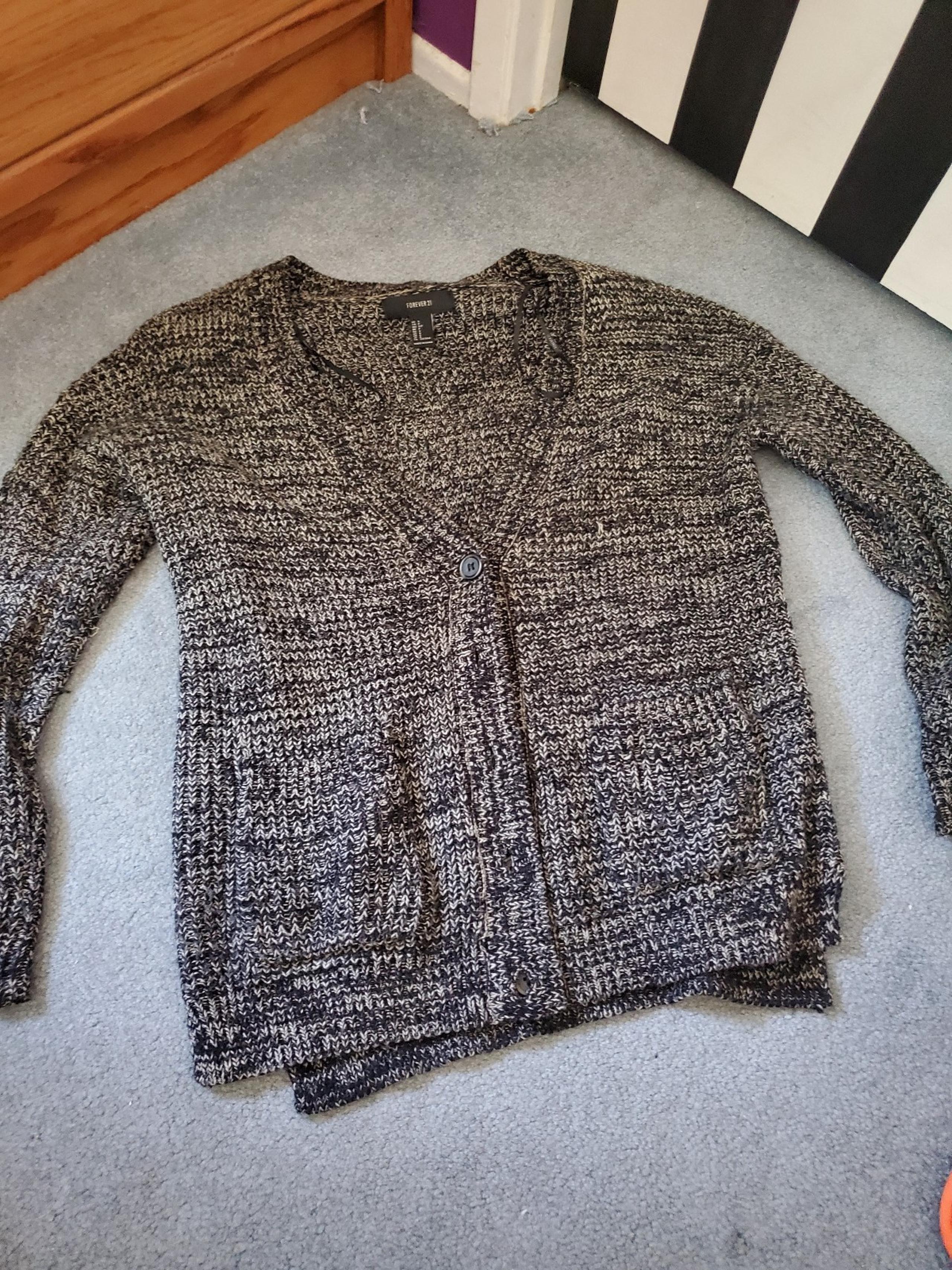 Black and White Cardigan